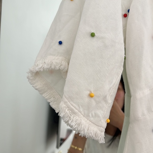 Farm Rio Embroidered Dot Dress - Picture 5 of 13